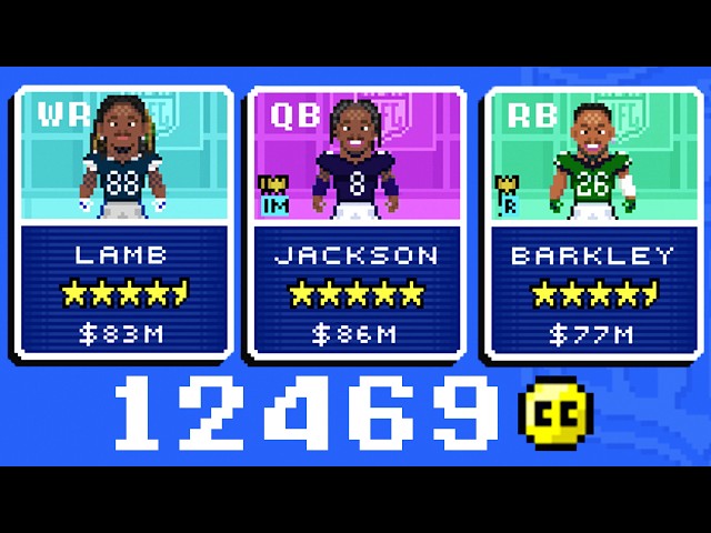 The MOST EXPENSIVE TEAM On NFL Retro Bowl 25 ($1000)