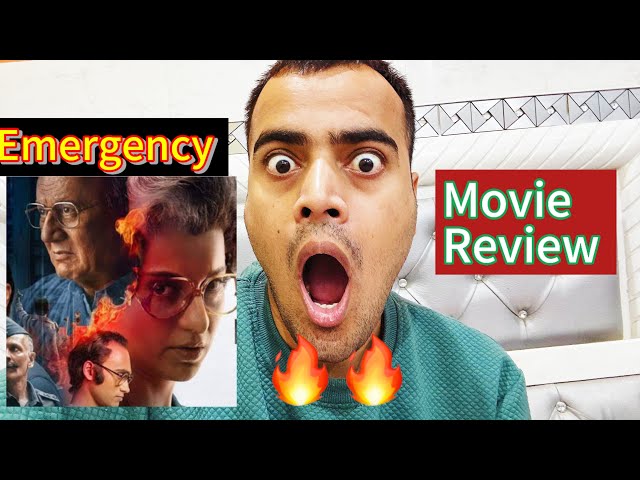 EMERGENCY MOVIE REVIEW KANGANA RANAUT | HINDI LATEST MOVIE🔥🔥