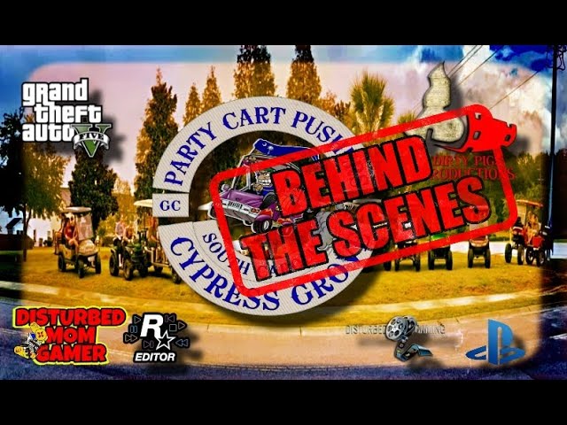 GTA5- BEHIND THE SCENES OF CYPRESS GROVE VIDEO