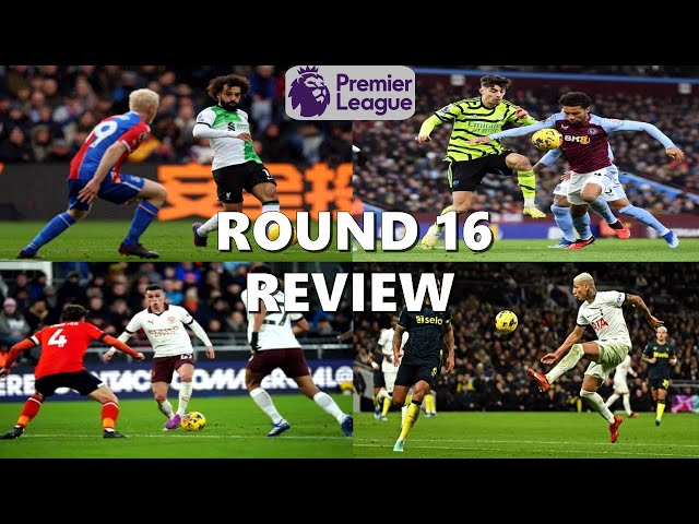 Round 16 Review | English Premier League 23/24 | 360°VR.