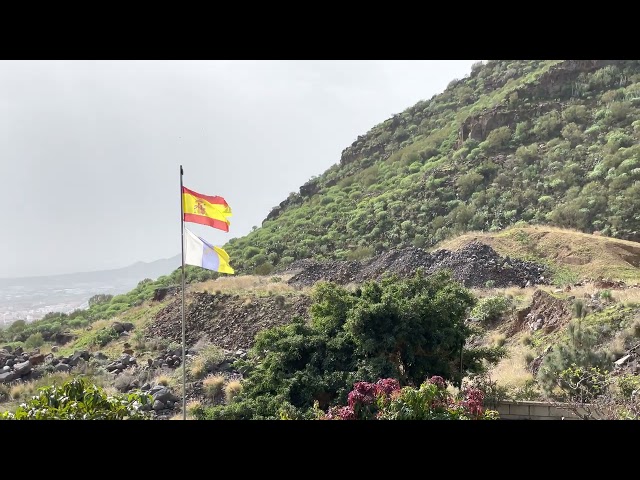 Spanish & Tenerife flag