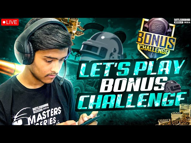 BONUS CHALLENGE IS BACK 🔥🚀 | BGMI 3.6 Update Live W/adityaFPS