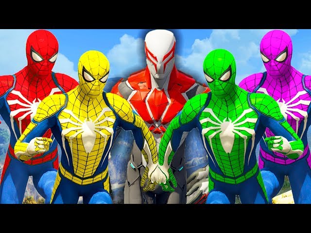 TEAM SPIDER-MAN vs SPIDERMAN 2099 - What If Battle Superheroes