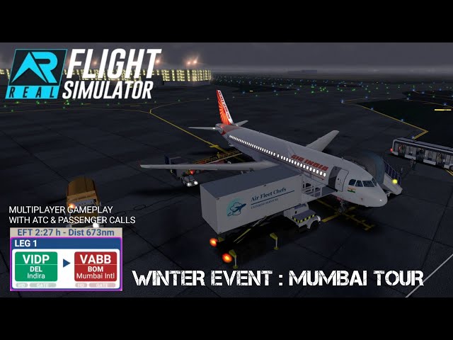 Air India A320-200 | New Delhi to Mumbai | RFS Event