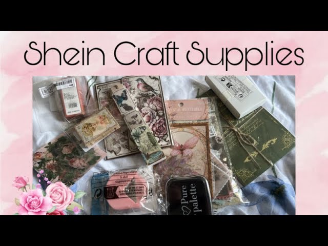 Craft supplies haul