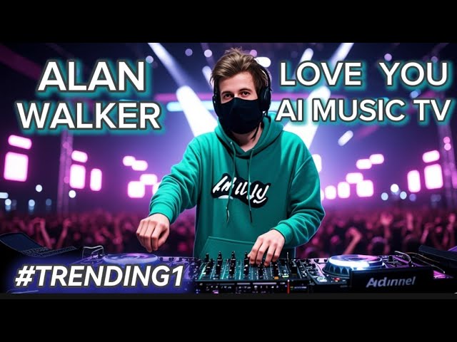 ALAN WALKER ft AI MUSIC TV || LOVE YOU || #TRENDING1 BEST EDM 2025 NEW SONG 🔥