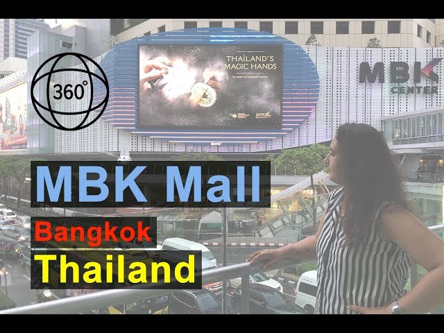 Thailand 360 VR VLOG 09 MBK Centre, Bangkok