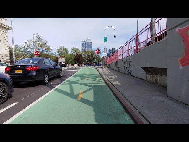 A bike ride through NYC on a warm spring day.