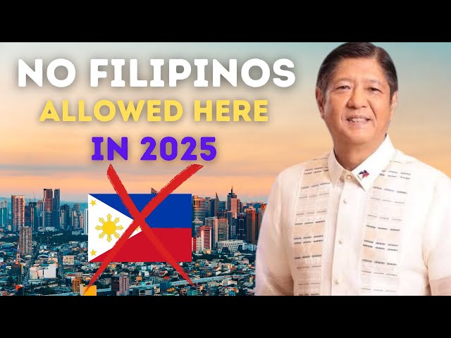 These countries not allowed Filipinos in 2025