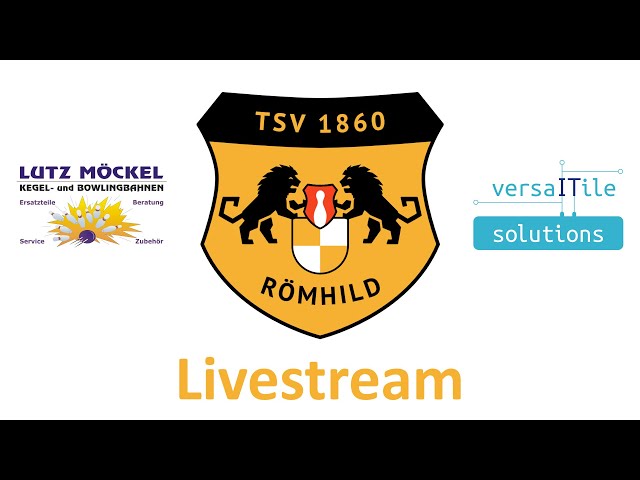 Livestream des TSV 1860 Römhild e.V. Kegeln