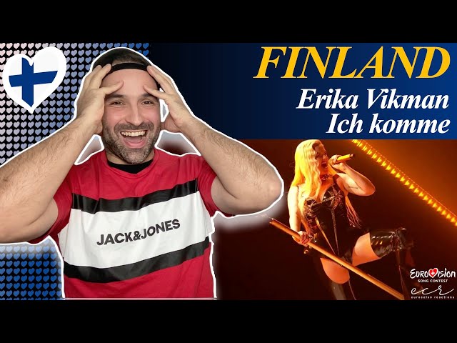 Reaction 🇫🇮: Erika Vikman - Ich komme / Eurovision 2025 Finland (Live Performance)