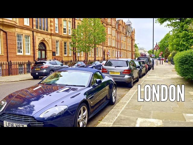 Where the Rich Live in London? Virtual Walking Tour