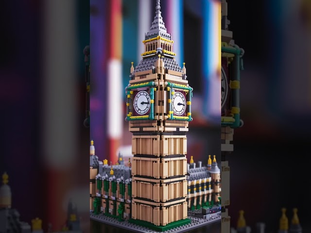 World's Iconic Places built with LEGOS (part 01) 🏛️🏟️🏙️  #beautiful #lego #aiart #youtubeshorts