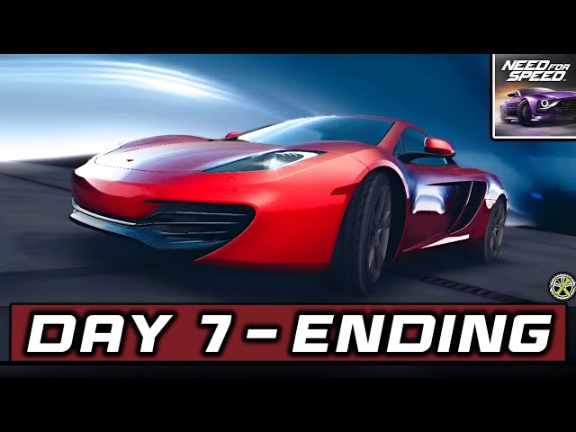 NFS No Limits | Day 7 - ENDING - 2011 McLaren MP4-12C | BRAVO