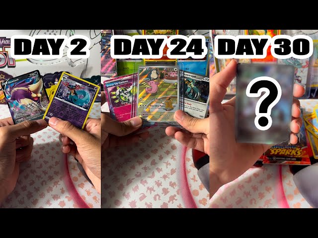 Opening a Pokemon pack everyday, all the HITS! | Part 4