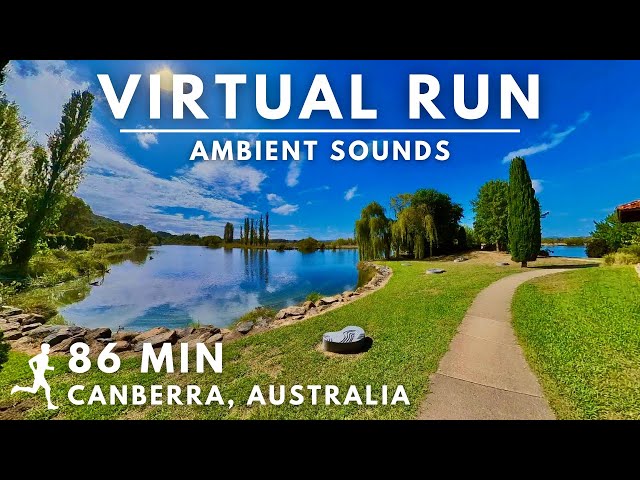 86 Min Virtual Running Video For Treadmill in #Canberra #Australia #virtualrunningtv #virtualrun