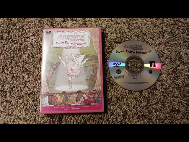 Angelina Ballerina: Rose Fairy Princess (2002 DVD)