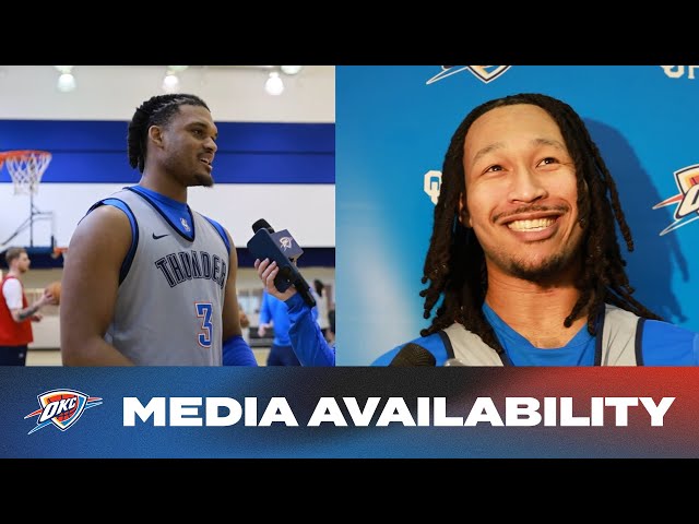 Shootaround Media Availability + One on One with Dillon Jones | February 5, 2025 | OKC Thunder