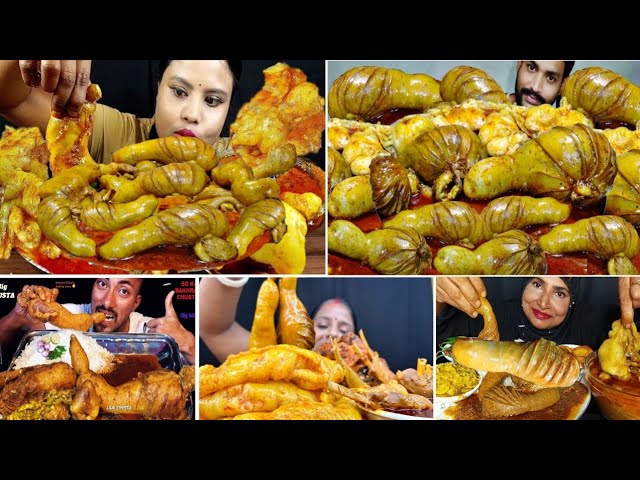 asmr mutton Chusta Curry, most oily mutton fat curry eating show