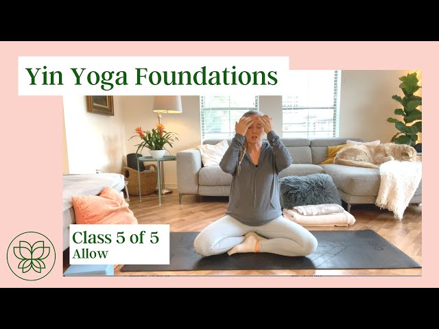 Yin Yoga Foundations Class 5 of 5 (Allow)