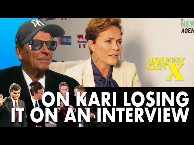 Emily Maitlis brings out Kari Lake's outer crazy in this brilliant interview.