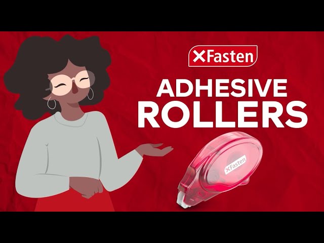 XFasten Double Sided Adhesive Roller | XFasten