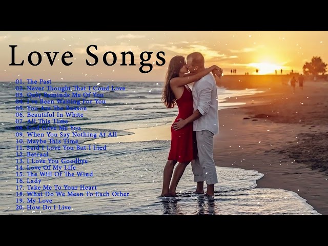 TOP 20 GREATEST LOVE SONGS 2022 - Most Romantic Love Songs Of All Time - Westlife MLtr Shayne Ward