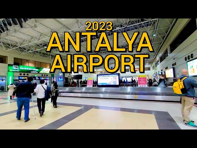 ANTALYA AIRPORT TOUR + TRANSPORTATION TIPS