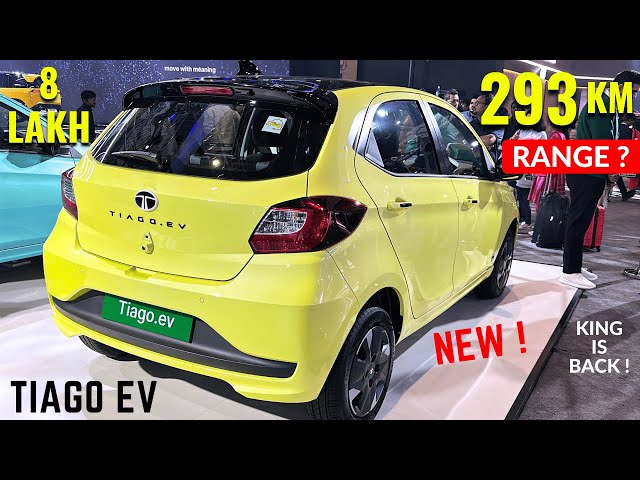 New Tata Tiago EV Facelift 2025 | Rs 7.99 Lakh Electric Car | 293 Km Range | New Features, Interiors