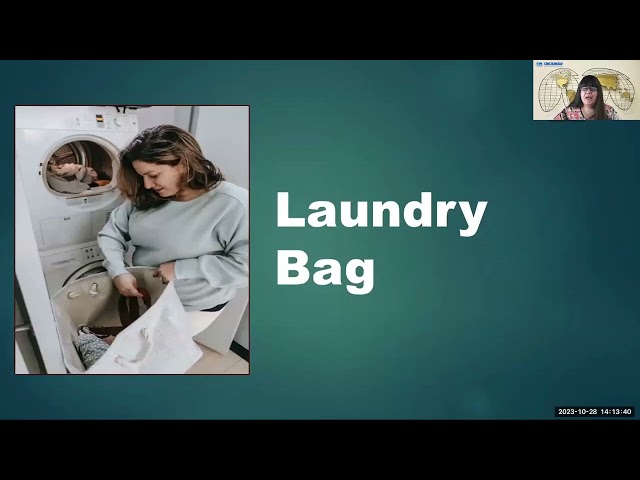 Basic English Vocabulary - Types of Bags - Lesson 1