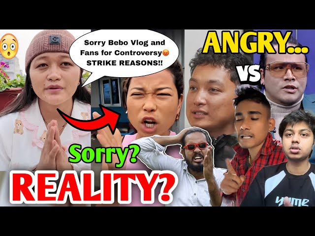 Sunita Rai Says Sorry To Bebo Vlog On CONTROVERSY😡-YouTubers Angry Reacts?,Py Amrit,Nischal kabita