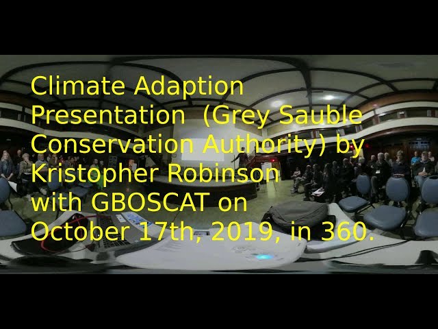 Climate Adaption GBOSCAT 2019 10 17  Presentation 360 VR