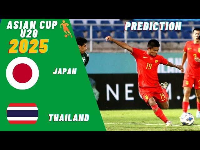 Japan vs Thailand Live Stream AFC U20 Asian Cup 2025 Commentary Score & Highlights