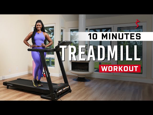 10-Minute Treadmill Workout | Easy & Beginner-Friendly!