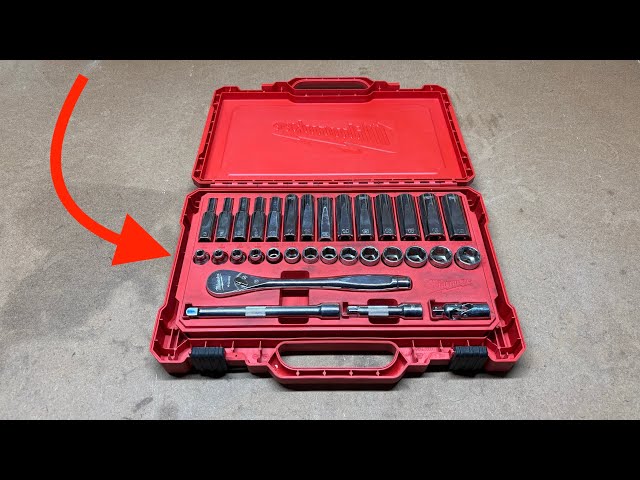 Fantastic, Well-Thought-Out Socket Set - Milwaukee Four Flat 3/8" Sockets