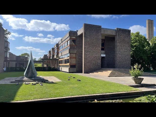 Postgraduate accommodation at Churchill College Cambridge