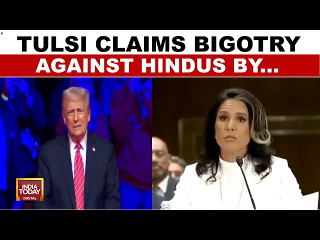 Tulsi Gabbard Slams Democrats Over Putin-Modi Puppet Charge In Fiery Speech | India Today