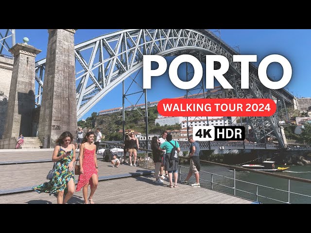 Porto, Portugal 🇵🇹 Summer 2024 ☀️ Walking Tour 4K HDR