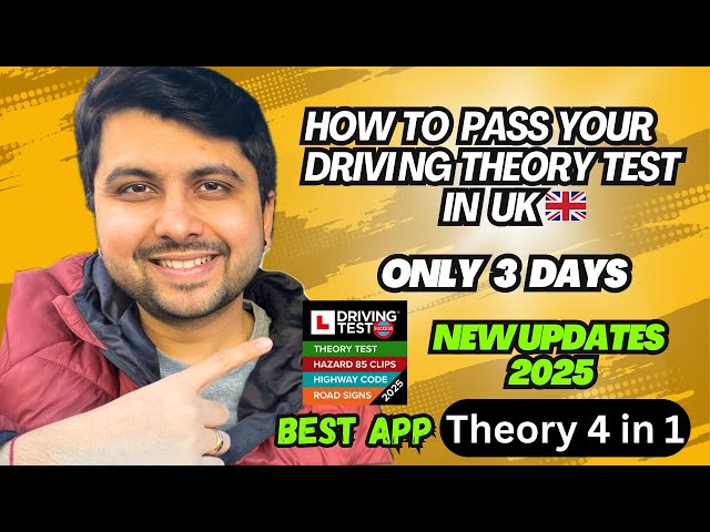 How To Pass Your Driving Theory Test In UK | Only 3 days | अपना Driving Theory Test कैसे पास करें