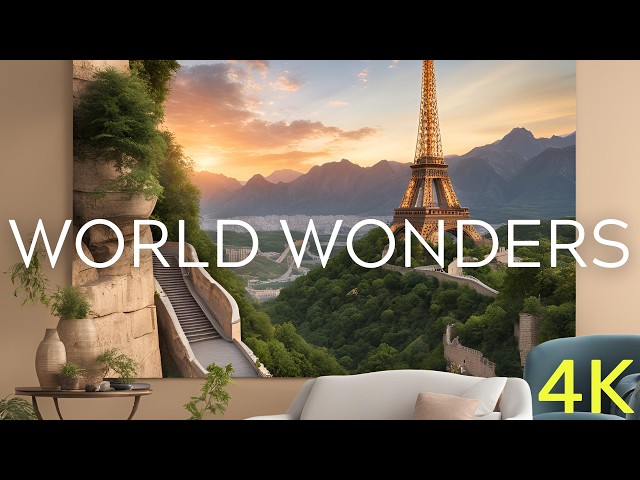 🏛️ Wonders of the World ⛰️Amazing Man-Made & Natural Places 🐠 Travel Video 2025