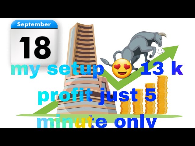 RS,10k+Banknifty P Trading Live Bigg Profit Today 18 sep