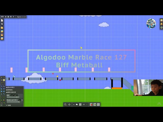 Algodoo Marble Race 127