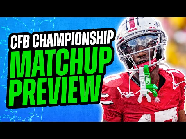 College Football National Championship Predictions | CFP Ohio State vs. Notre Dame Picks & Prop Bets