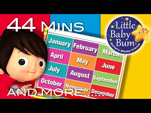 Learn with Little Baby Bum | Months of The Year Song | Nursery Rhymes for Babies | Songs for Kids