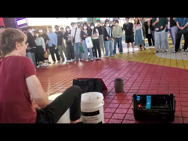 Watch The Crowds Reaction When I play In Hongdae, South Korea