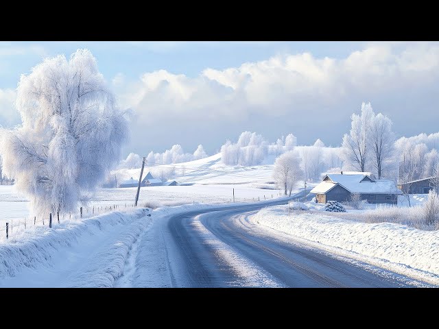 Snowy Bliss ❄️ Gentle Piano Music to Restore Calmness