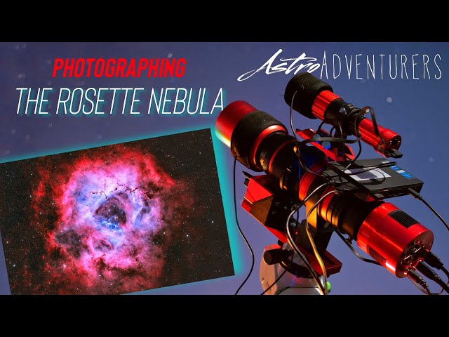 Photographing a FLOWER in DEEP SPACE! - The Rosette Nebula