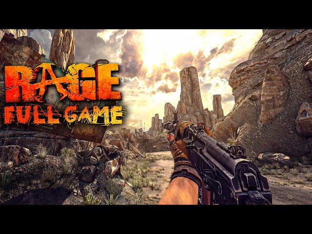 RAGE｜Full Game Playthrough｜4K PC Ultra