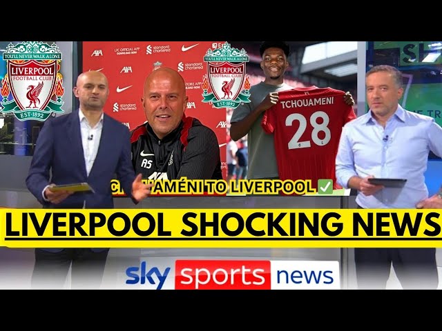 SKY SPORTS EXCLUSIVE: TCHOUAMÉNI TO LIVERPOOL? ARNE SLOT BREAKS SILENCE!