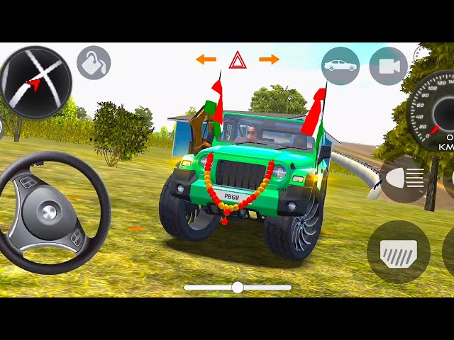 Dollar (Song) Modified Mahindra Black Thar👿 || Indian Cars Simulator 3D || Android Gameplay part.36